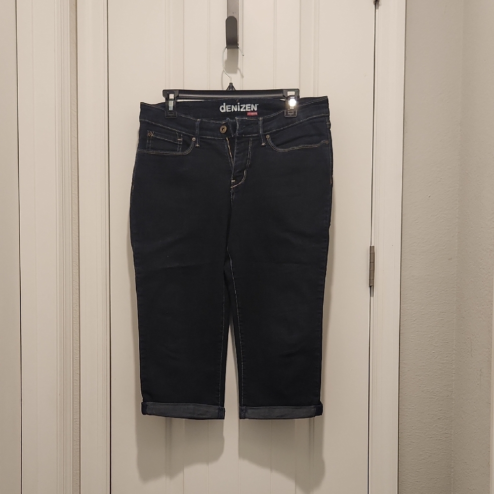 Denizen from Levi's Blue Ankle Cropped Jeans